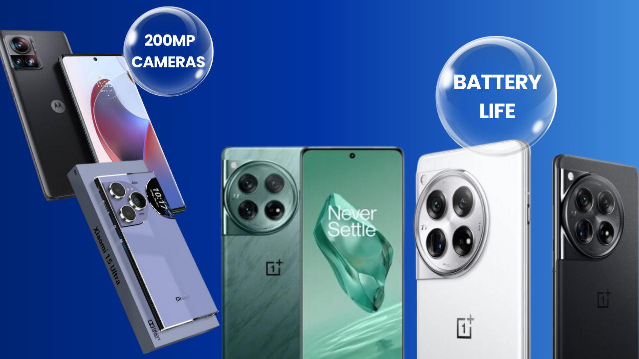 smartphone trends 2024-2025-cameras & Battery life